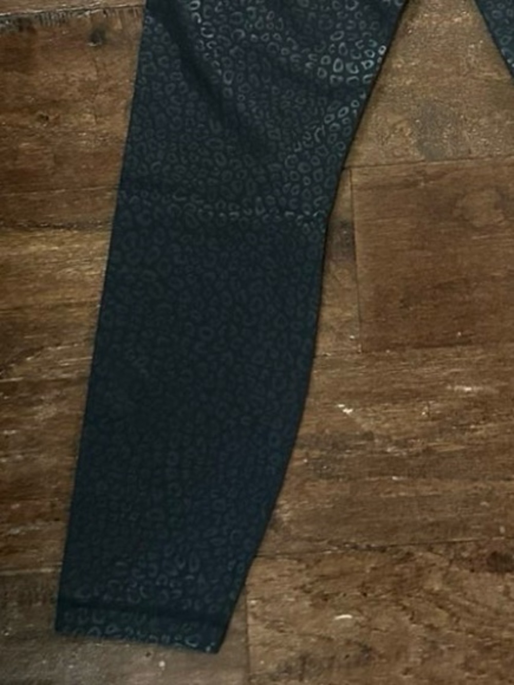lululemon Align™ High-Rise Pant 25" black leopard embossed size 8 NWT - Picture 15 of 15